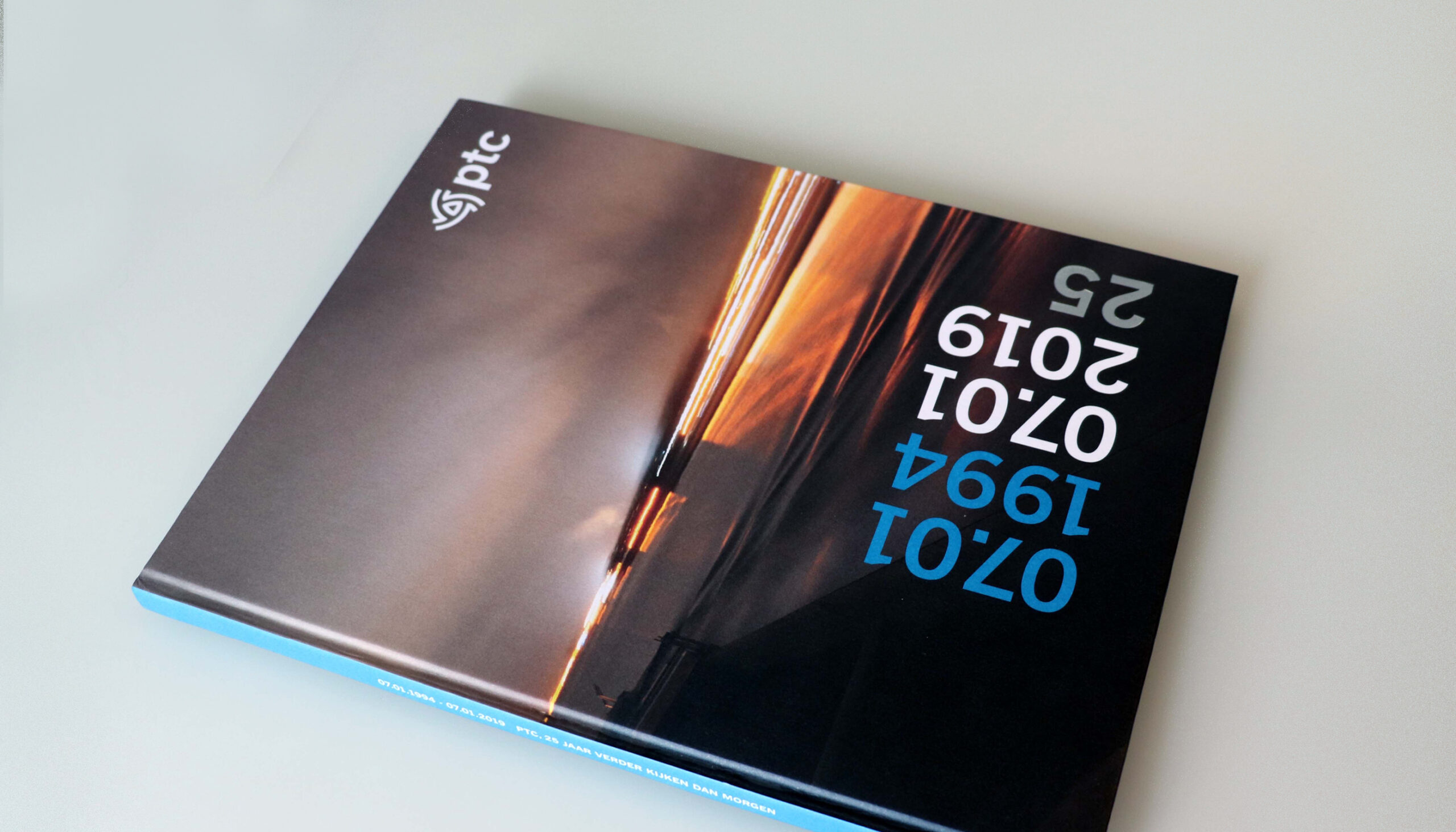 Jubileumboek redactioneel ontwerp PTC