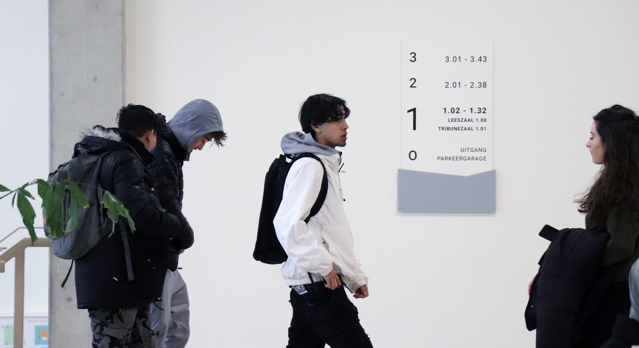 bewegwijzeringssysteem ROC Mondriaan