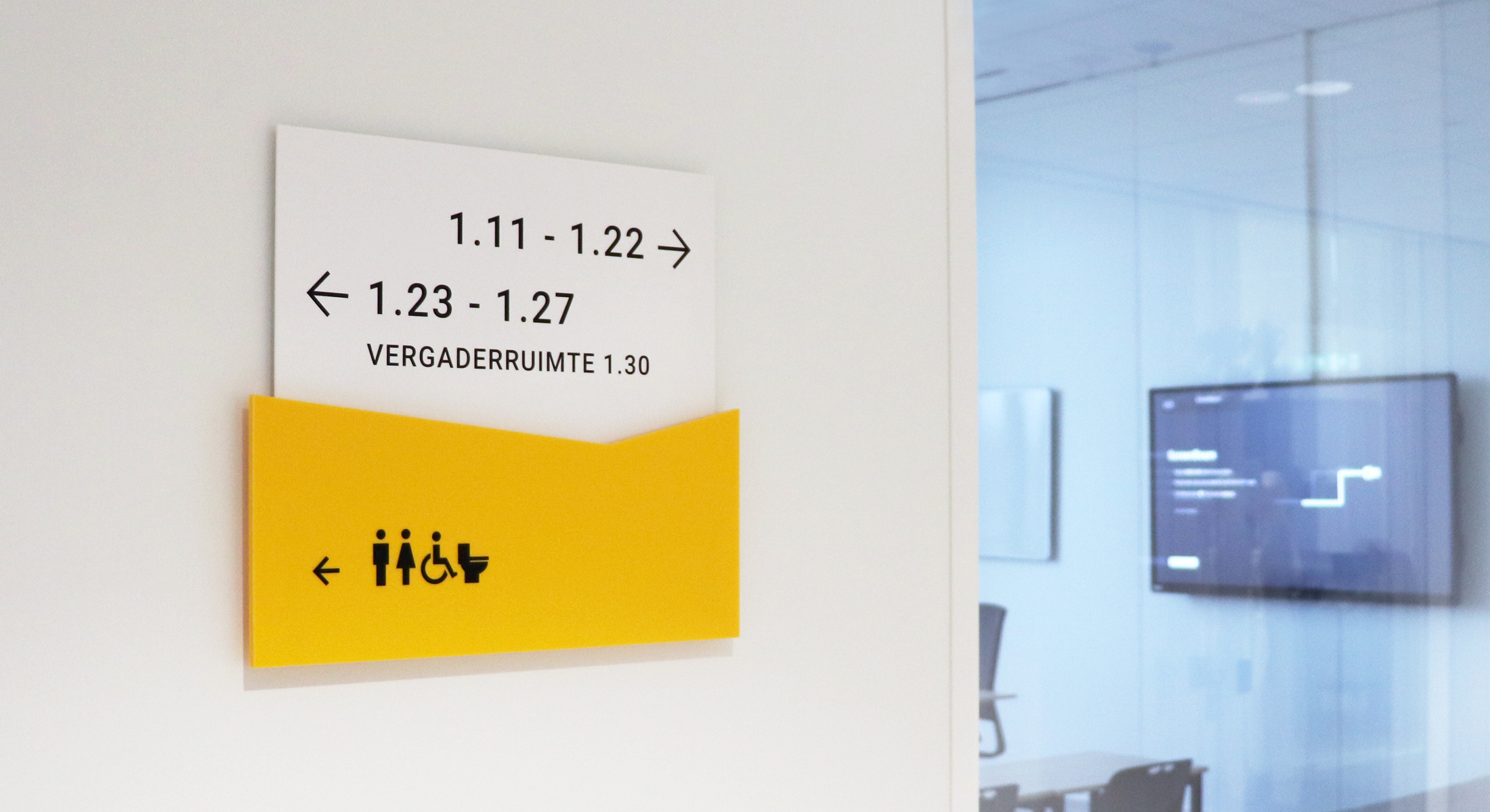 bewegwijzeringssysteem ROC Mondriaan