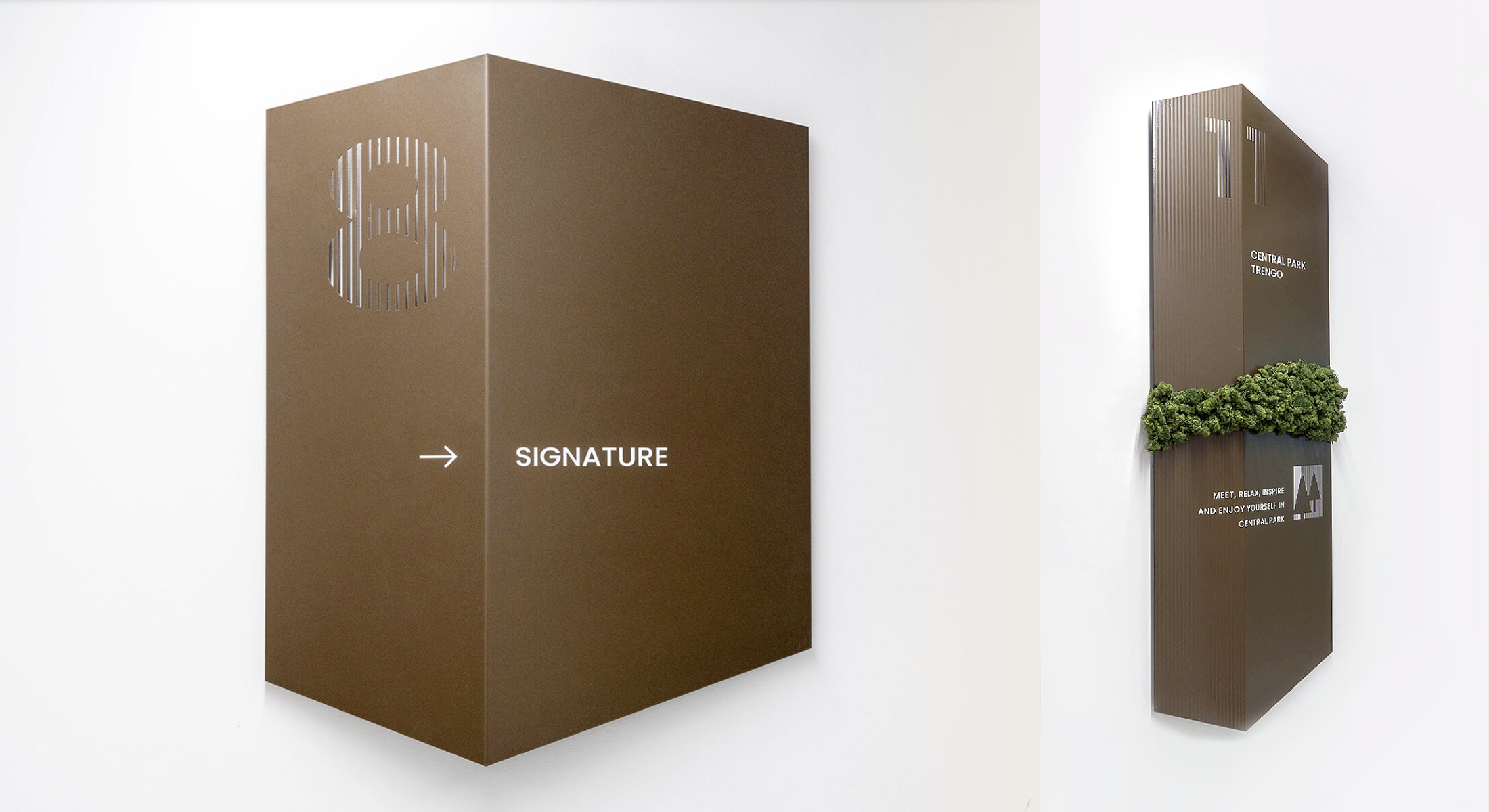 bewegwijzering kantoorgebouw Central Park Utrecht